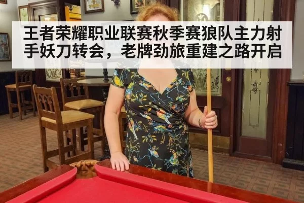 王者荣耀职业联赛秋季赛狼队主力射手妖刀转会,老牌劲旅重建之路开启