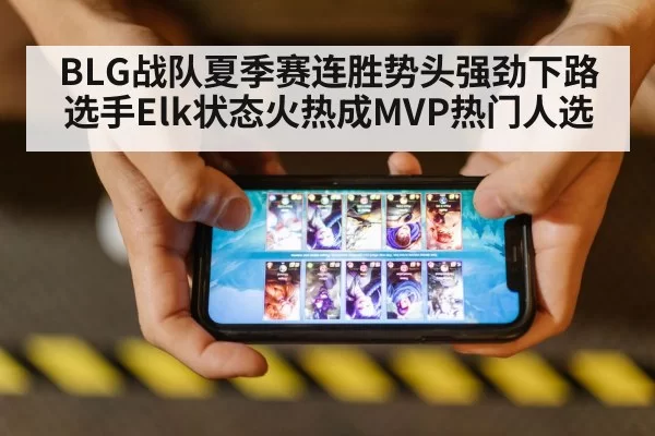 BLG战队夏季赛连胜势头强劲下路选手Elk状态火热成MVP热门人选