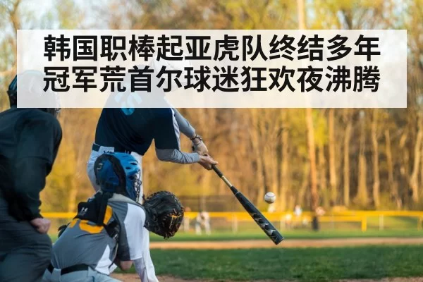 韩国职棒起亚虎队终结多年冠军荒首尔球迷狂欢夜沸腾